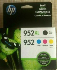 HP 952XL/952 High-Yield Black And Cyan, Magenta,Yellow Ink EXP 11/2026 