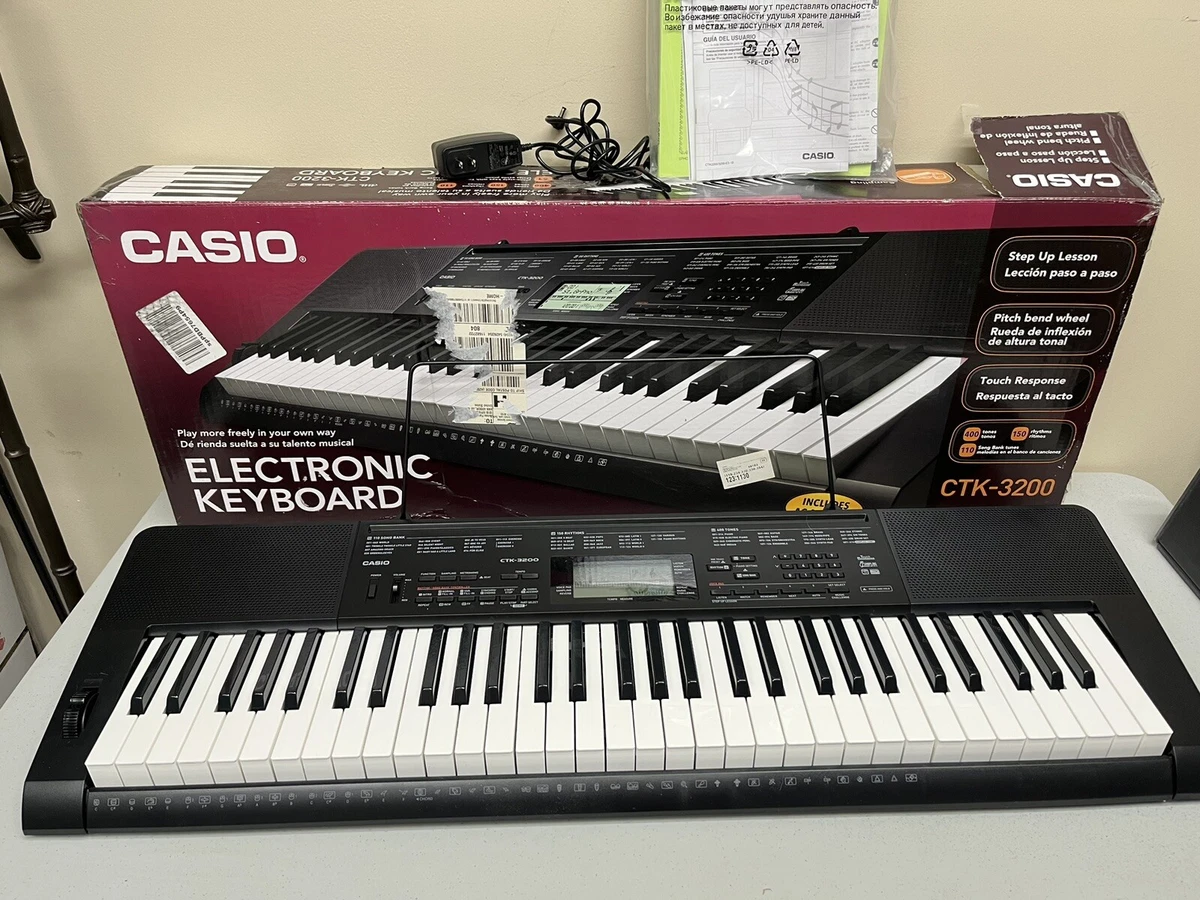 Casio CT-S200BK Casiotone 61-Key Portable Keyboard