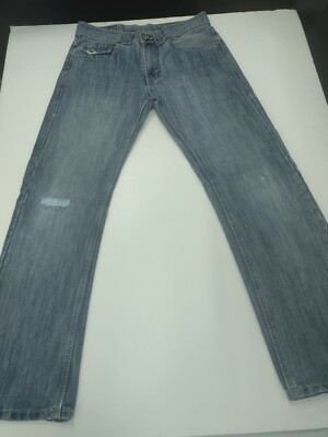 Pepe Girl's Denim Distressed Embroidered Jeans Size 14 #1092