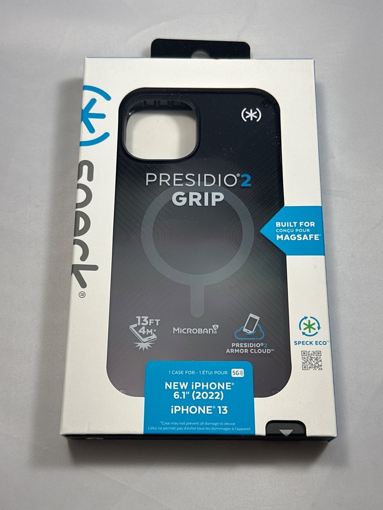 Speck Presidio2 Grip Case for iPhone 14 - Black