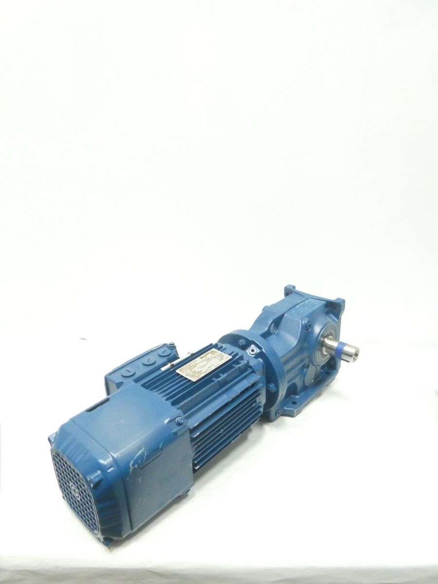Sew Eurodrive K47 DRN80M4/BE1HR Gearmotor 1751rpm 1hp 230 Sew Eurodrive K47 DRN80M4/BE1HR Gearmotor 1751rpm 1hp 230