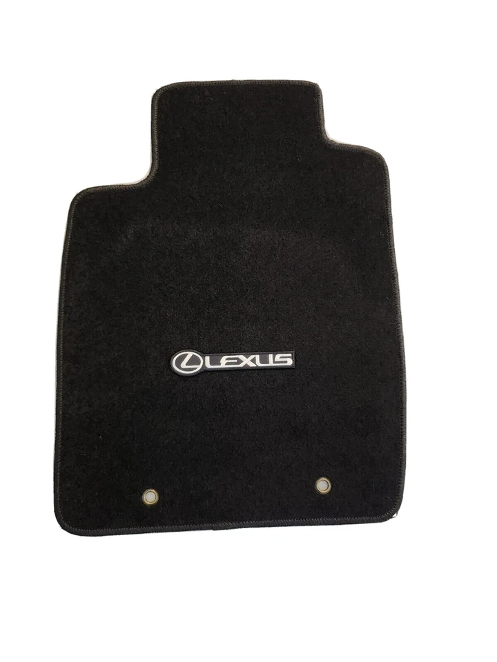 Alfombrillas de nailon negras con emblema para Lexus ES300 ES330 02-06 Foto 2 de 4