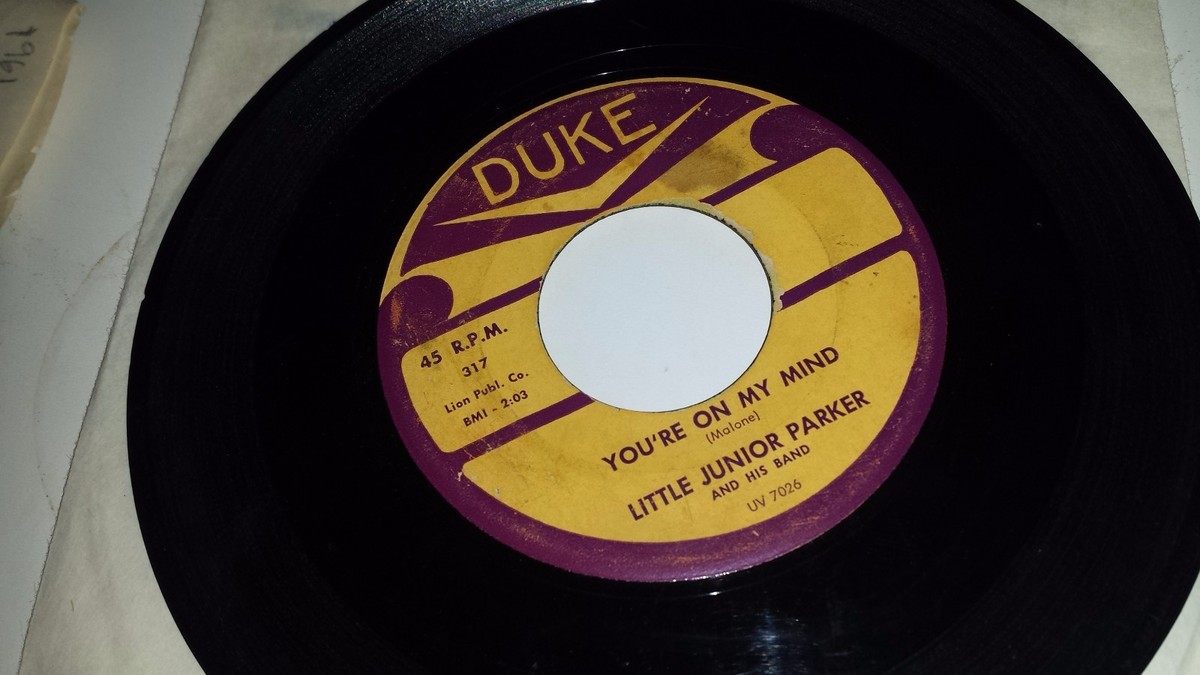 7” DRE'S NIGHT / GET READY FOR THE YOUNG LITTLE JUNIOR PARKER The Next Time / You're On My Mind DUKE
