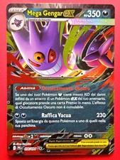Carta Pokemon Mega Gengar ex - Fiamme Spettrali 056/094 Italiano