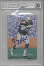 BAS 1993 401/5000 Larry Little #135 BGS Authentic Auto HOF 4f5