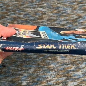 Star Trek 25th Anniversary Nintendo NES Box ONLY *Some Creasing