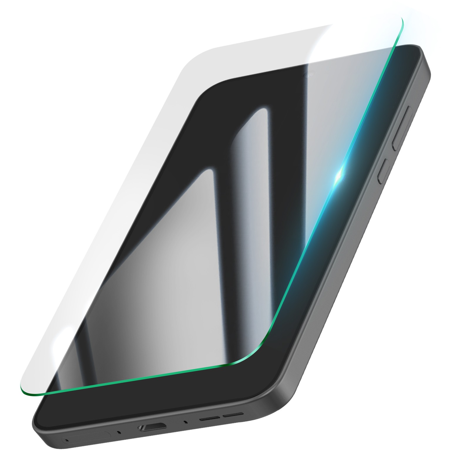 Verre trempé Avizar contre les bris d'écran pour OnePlus Nord CE5 avec bordures arrondies 2.5D