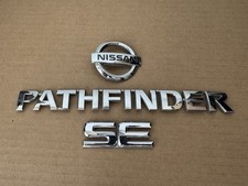 Free Shipping Oem 2002-2004nissan Pathfinder Se Rear Emblem Badge Set