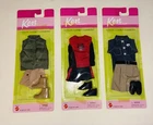 Lot if 3 Vintage 1999 “Stylin’ Looks Fashion” Ken Doll Outfit Clothes. NIB