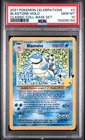 2021 POKEMON CELEBRATIONS CLASSIC COLLECTION #2 BLASTOISE-HOLO PSA 10