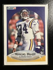 1990 Fleer - Herschel Walker #107