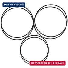 Upgrade 2 Door Belt CD Player Belts and 4 Drive Belts Compatible with Sony
