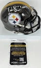 John Stallworth Signed Autographed Pittsburgh Steelers Chrome Mini Helmet JSA