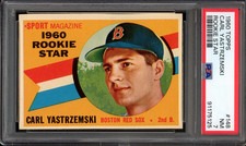 1960 Topps #148 Carl Yastrzemski Rookie PSA 7 Vintage HOF RC Baseball Card (125). rookie card picture