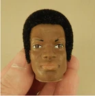 Vintage 1970 Hasbro GI Joe AT #7404 Adventurer (Black) Action Figure Head C7
