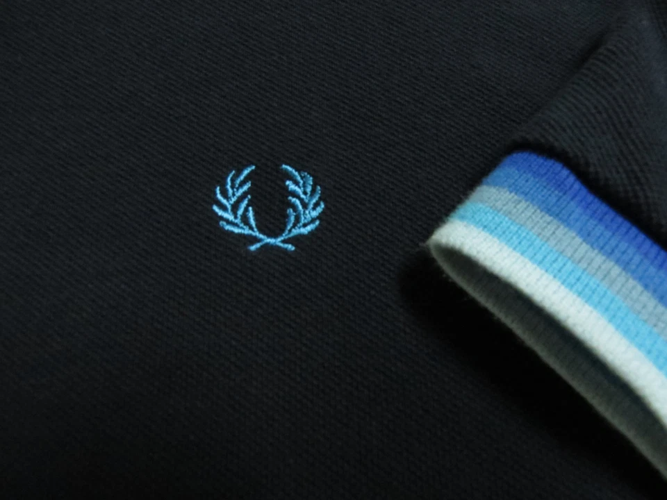 2XL Navy/Blue Fred Perry Men’s #26K Golf Polo Shirt - Image 3 of 4