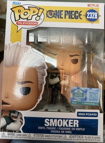 Funko Pop! One Piece: Smoker #2328 - LE 9500 pcs  In Hand! Brand New Sealed!