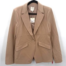 NWT Favorite Daughter Women's The Favorite Beige Blazer Size L