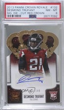 2013 Crown Royale Retail Bronze Die-Cut Signatures /149 Desmond Trufant Auto tj0