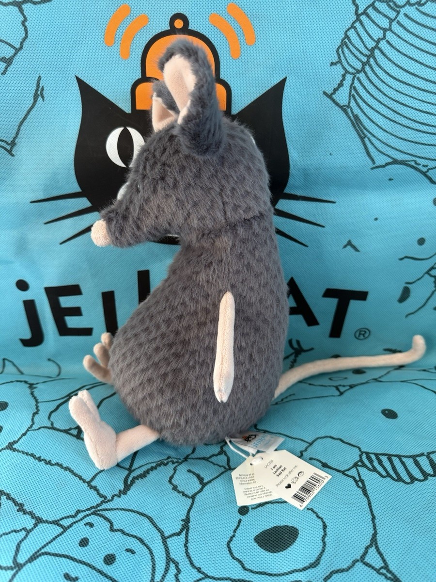 Jellycat Lachlan Sad Rat, AUTHENTIC, SOLD OUT, BNWT, HTF - US FAST