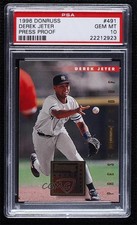 1996 Donruss Press Proof /2000 Derek Jeter #491 PSA 10 GEM MT HOF 04b0