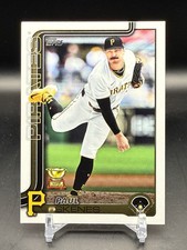 2025 Topps Series 1 Paul Skenes All Star Rookie Gold Cup #98 Pittsburgh Pirates