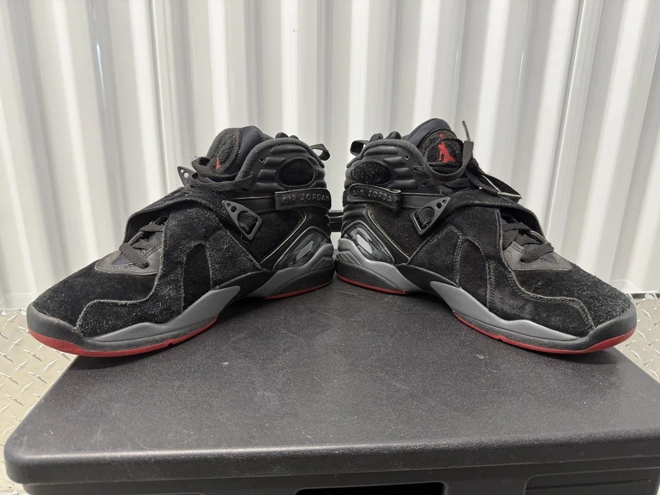 Tamanho 8 - Air Jordan 8 Retro Bred - Imagem 3 de 4