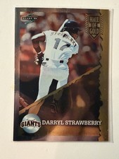1995 Score HALL OF GOLD #36 Darryl Strawberry Giants RARE FOIL INSERT