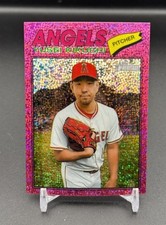 Yusei Kikuchi Topps Heritage 2026 #167 Pink Sparkle Angels 