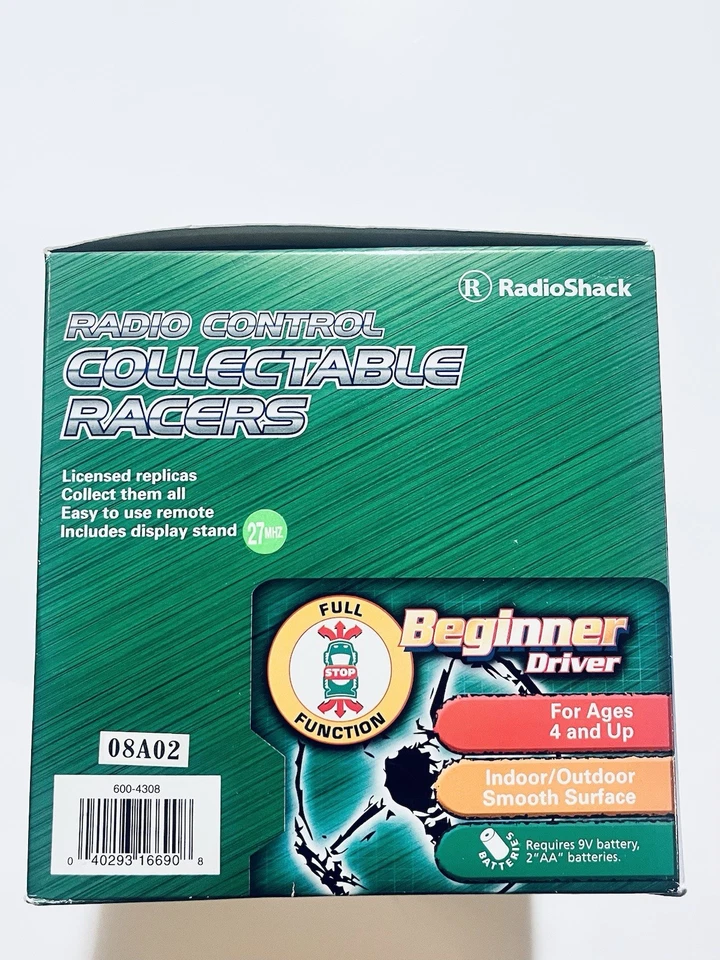 Vintage Radio Shack Red Chrysler  PT Cruiser 2002 Racer Collectible 60-4308 ￼ - Image 4 of 4