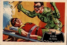 1966 A&BC Batman Original Black Bat #42 Robin in Peril