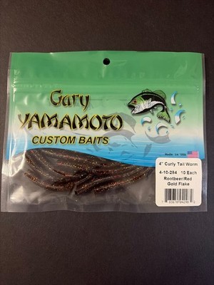 Gary Yamamoto 4 inch Curly Tail Worm