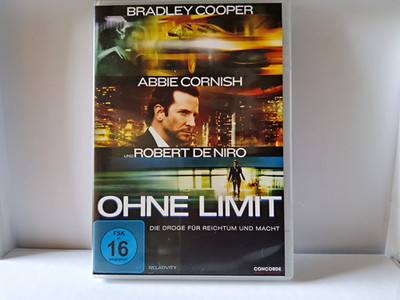 Ohne Limit (DVD) visionärer Thriller DE/EN FSK16 Bonus & Audiokommentar Concorde