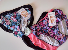 SIX 6 Jockey No Panty Line Microfiber Stretch Bikini Hip Brief Panties SZ 5/ S