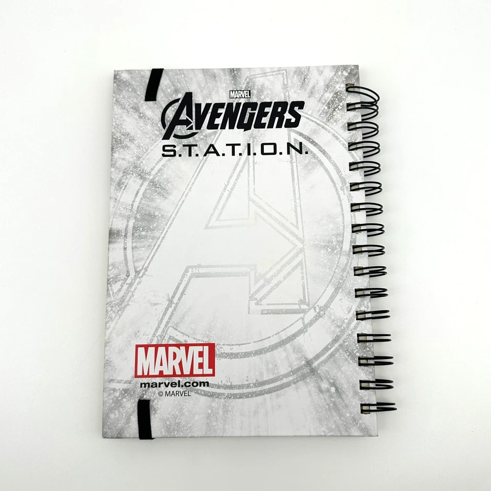 Marvel Avengers S.T.A.T.I.O.N. Diario cuaderno espiral Thor sin usar con correa Foto 4 de 4