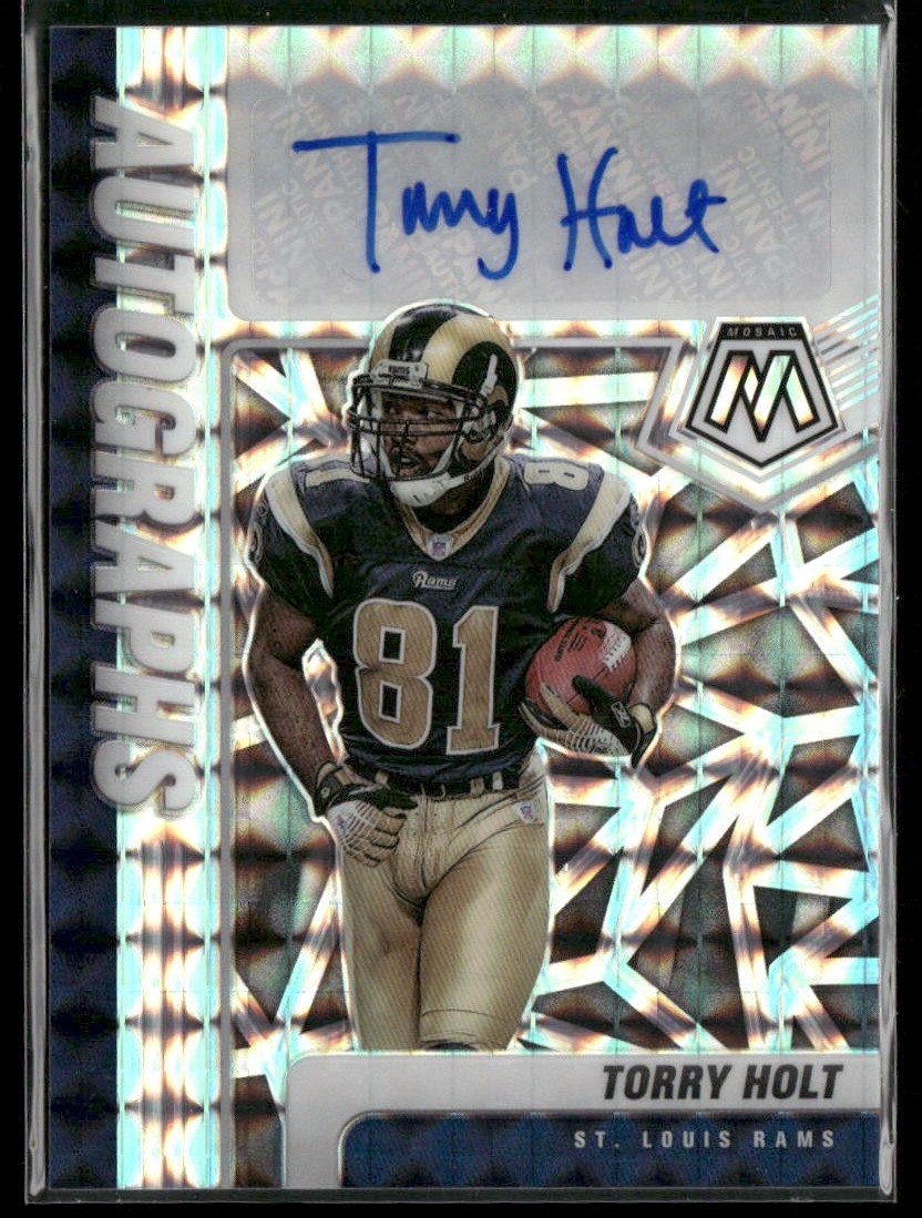 2021 Panini Mosaic #A-TOH Torry Holt Autographs Mosaic