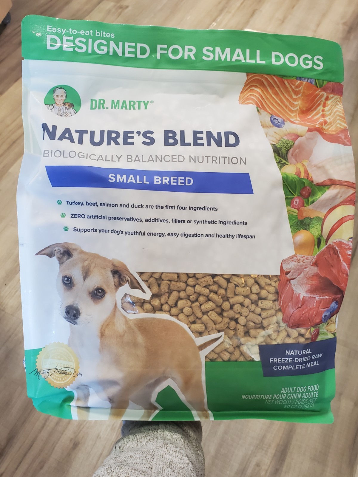 Dr. Marty Small Breed Freeze Dried Raw Dog Food (80 Oz)