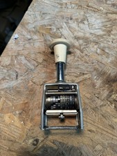 Timbro datario manuale REXEL Made in England vintage ufficio anni ‘60/70