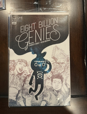 Image Eight Billion Genies #1-2 4-6Comic Book Lot Soule Browne Set Modern Age