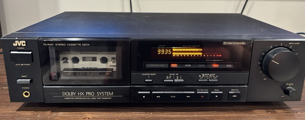 JVC TD-R421 Stereo Cassette Deck - Auto reverse - Works | eBay