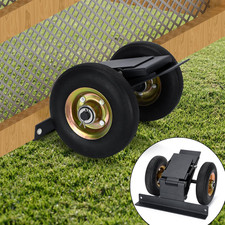 Chicken Coop Mover with Wheel System and Lift Design, Chicken Tractor Mobility H