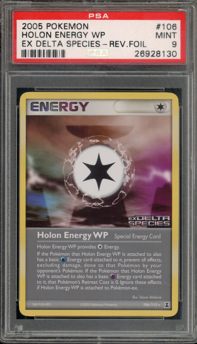 Preços baixos em Energy Pokémon TCG Autenticador Esportivo