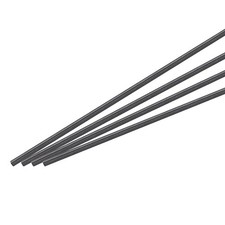 Carbon Fiber Rod, 4mm x 300mm Carbon Rod Bar for RC Airplane DIY Craft Kite Wing
