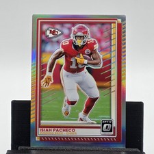Isiah Pacheco [Holo] #147 Prices | 2025 Panini Donruss Optic