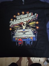 Wrestle Crate UK Large Black T-shirt. What A Maneuver WWf Vince MacMahon Style