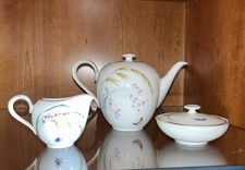 H&C Selb Heinrich Teeservice, 3-teilig, Modell Anmut, Kernstück