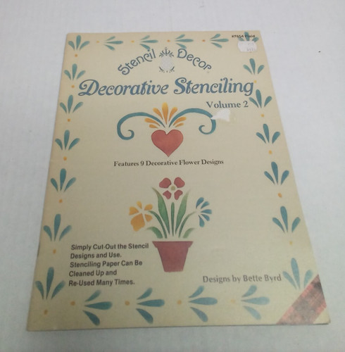 Stencil Decor Decorative Stenciling Volume 2 Flower Designs