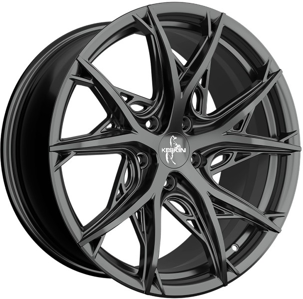 Keskin KT24C Schwarz Lackiert 8,5X19 Et 30 Lk 5 112 Alufelgen 19 Zoll Keskin KT2-image