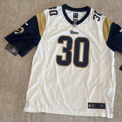 Men's Size XL Nike Todd Gurley II St Louis Rams Game Jersey White