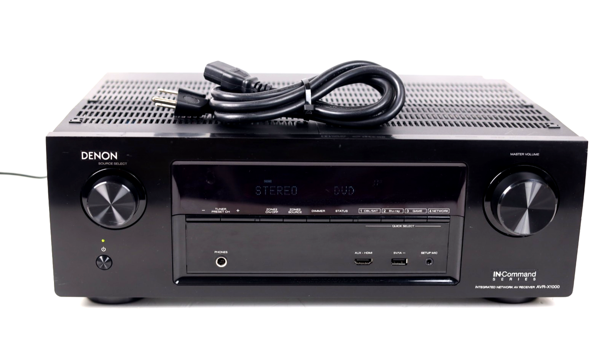 Denon AVR X1000 5.1 Channel 120 Watt Receiver for sale online | eBay